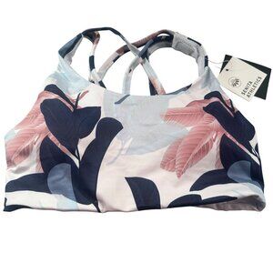 Senita Athletics Magnolia Sports Bra Women Strappy Pullover Removable Pads